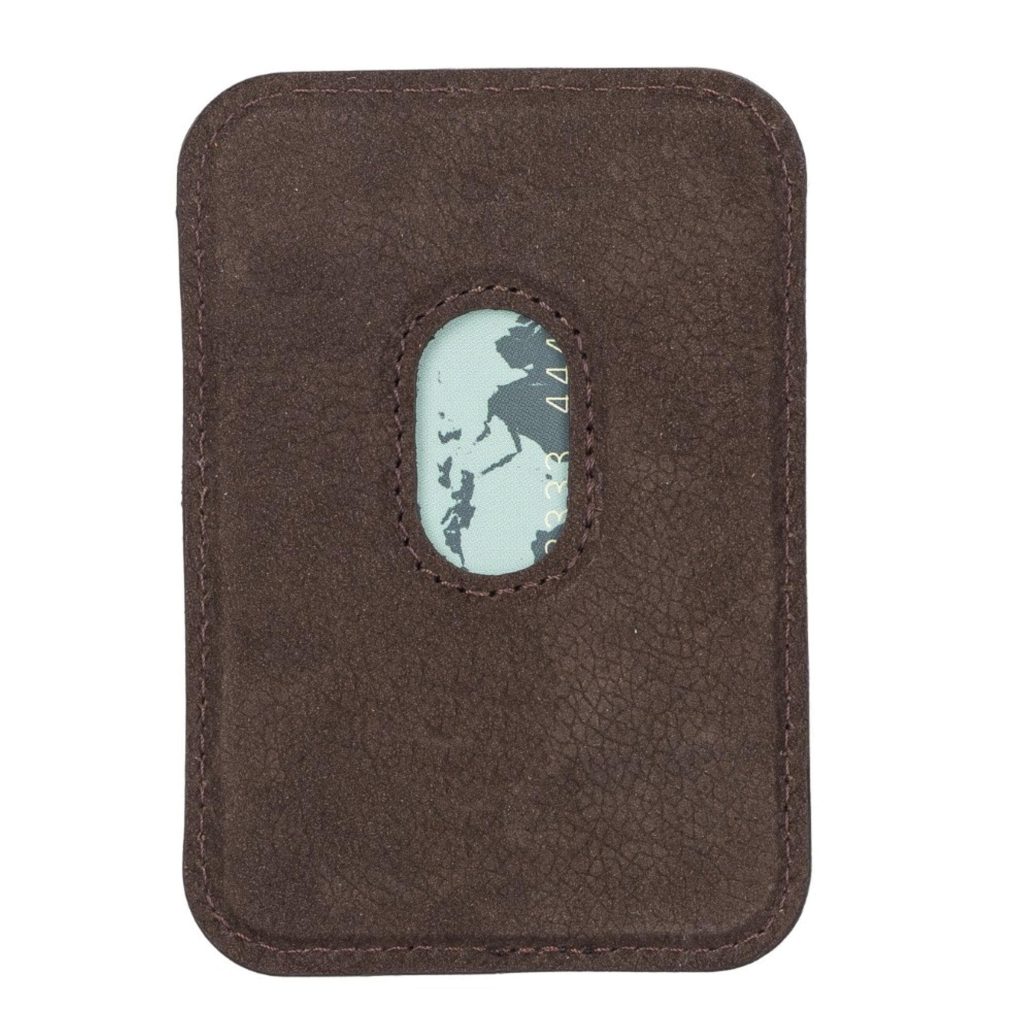 Maggy NE Magnetic Leather Card Holder - RST1 Bouletta