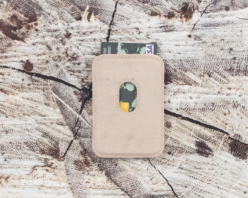 Maggy NE Magnetic Leather Card Holder - RST9 RST9 Bouletta