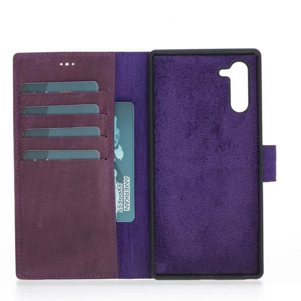 Magic Galaxy Note 10 Series Detachable Genuine Leather Case / MW Bouletta