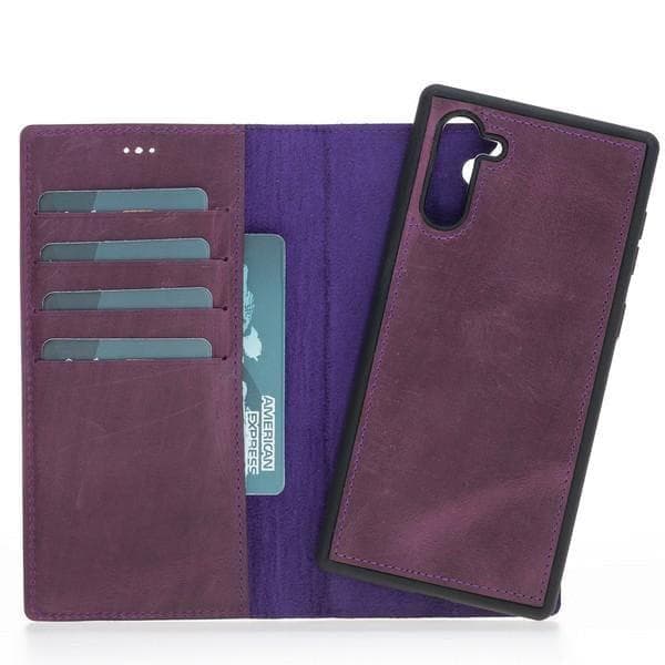 Magic Galaxy Note 10 Series Detachable Genuine Leather Case / MW Bouletta