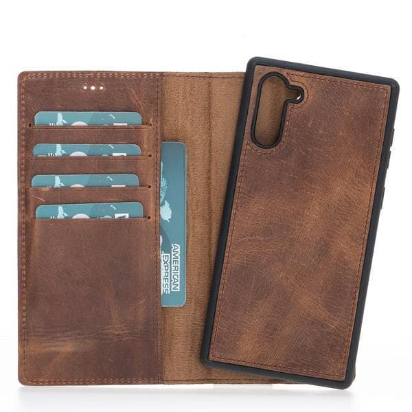 Magic Galaxy Note 10 Series Detachable Genuine Leather Case / MW Bouletta