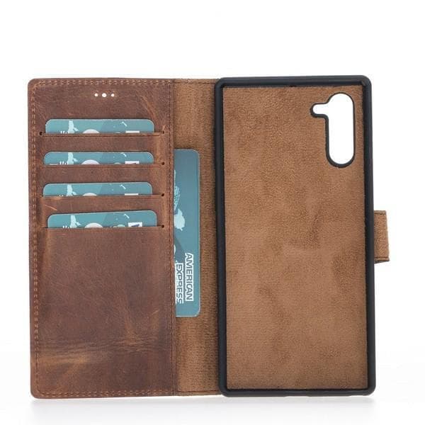 Magic Galaxy Note 10 Series Detachable Genuine Leather Case / MW Bouletta