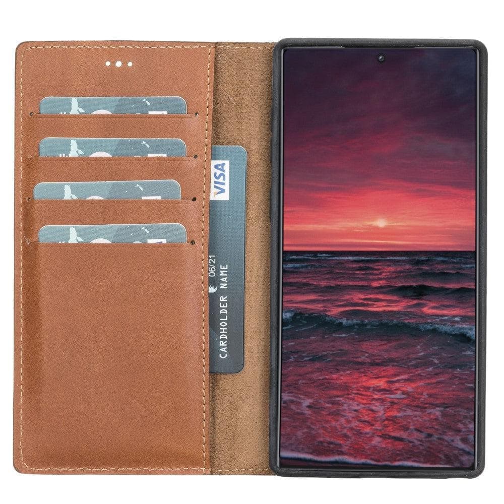 Magic Galaxy Note 10 Series Detachable Genuine Leather Case / MW Bouletta