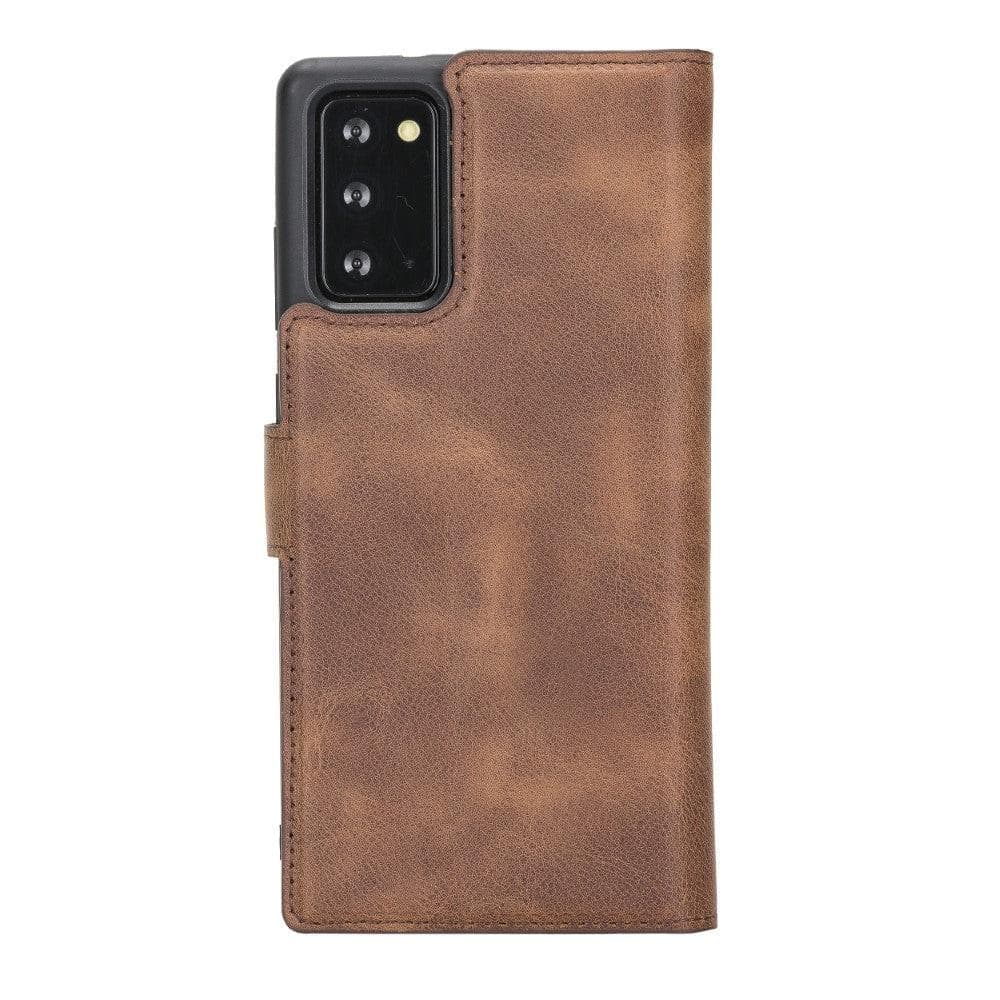 Magic Galaxy Note 20 Series Detachable Genuine Leather Wallet Case - MW Bouletta