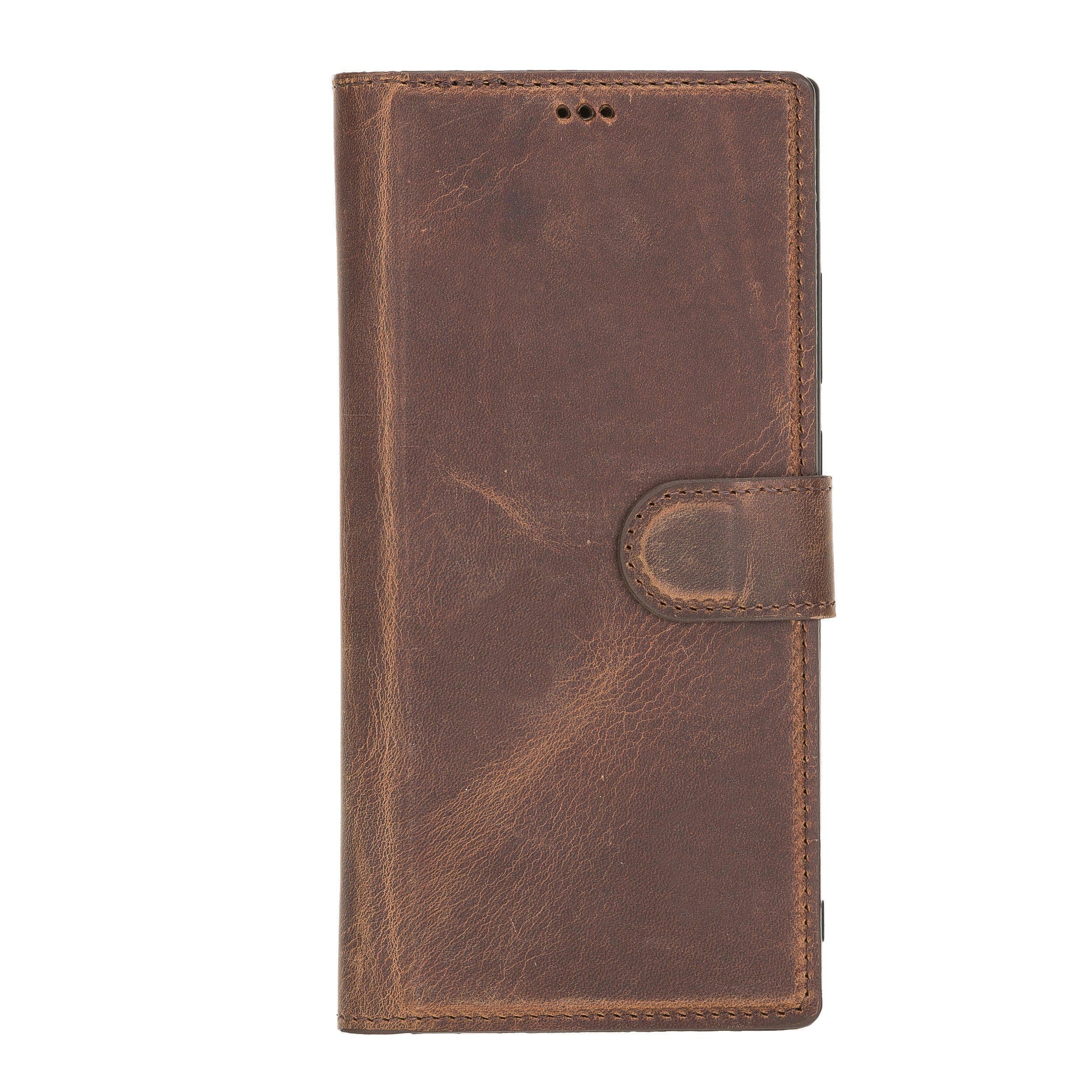 Magic Galaxy Note 20 Series Detachable Genuine Leather Wallet Case - MW Bouletta