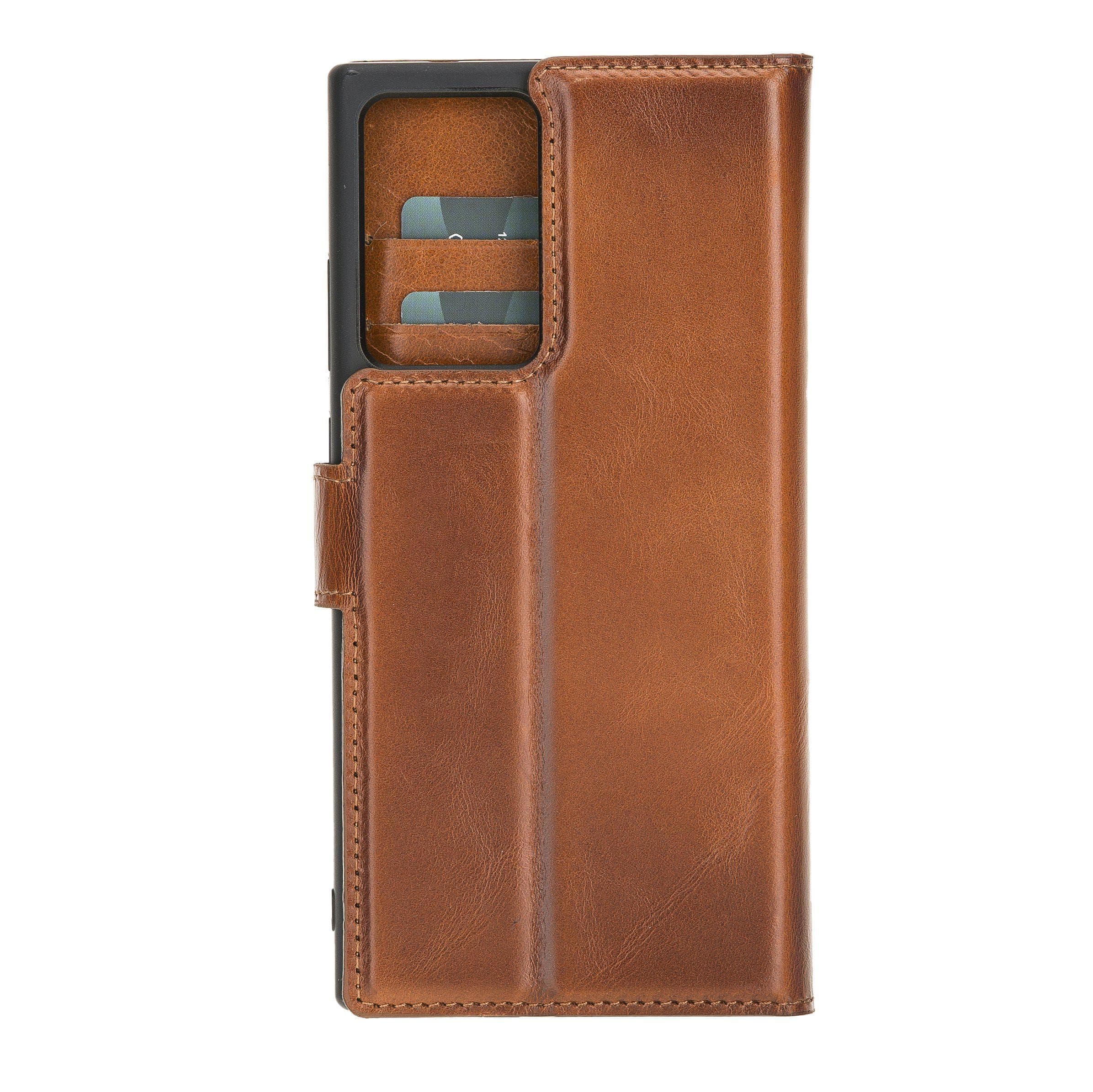 Magic Galaxy Note 20 Series Detachable Genuine Leather Wallet Case - MW Bouletta