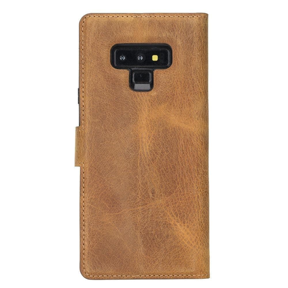 Magic Galaxy Note 9 Series Detachable Genuine Leather Wallet Case - MW Bouletta