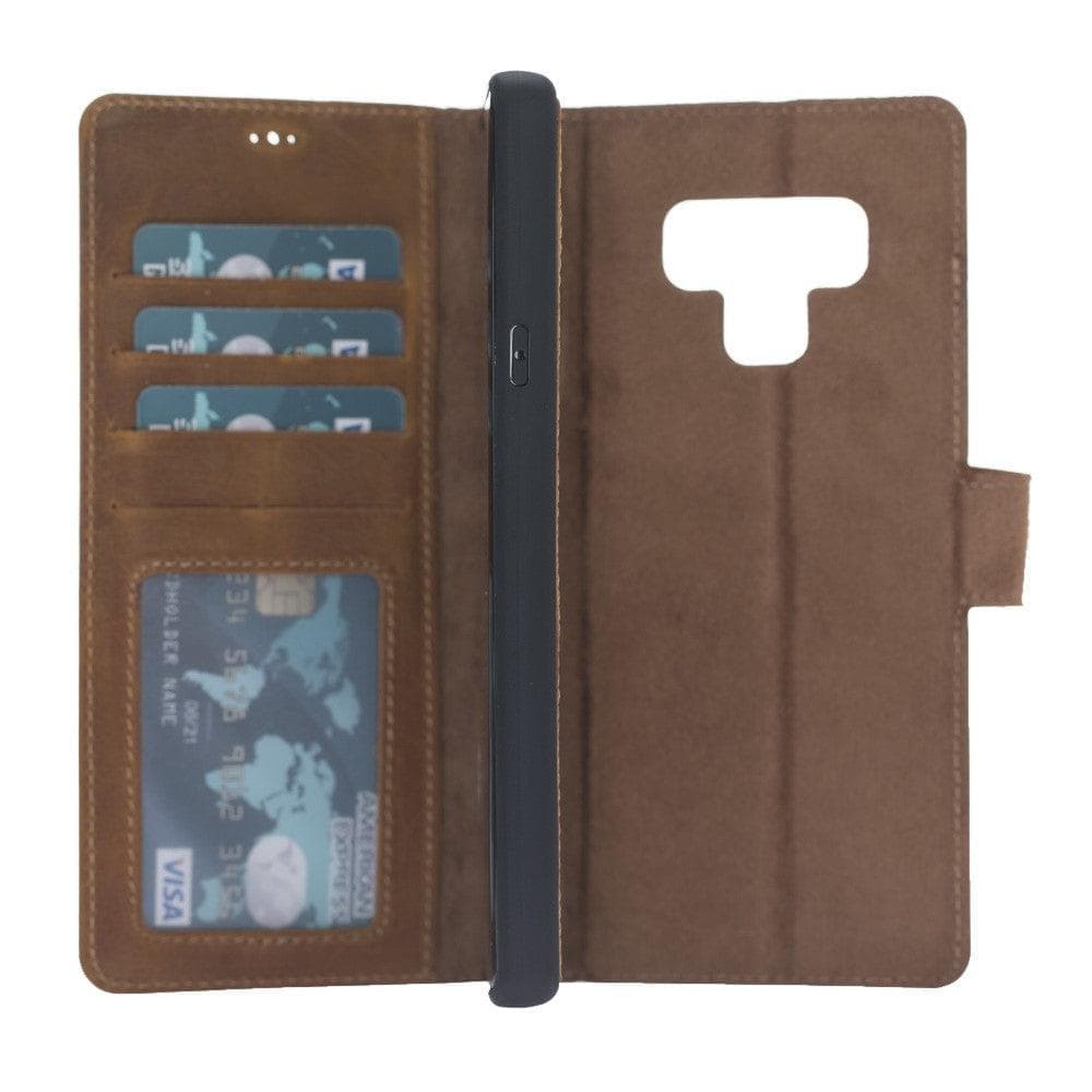 Magic Galaxy Note 9 Series Detachable Genuine Leather Wallet Case - MW Bouletta