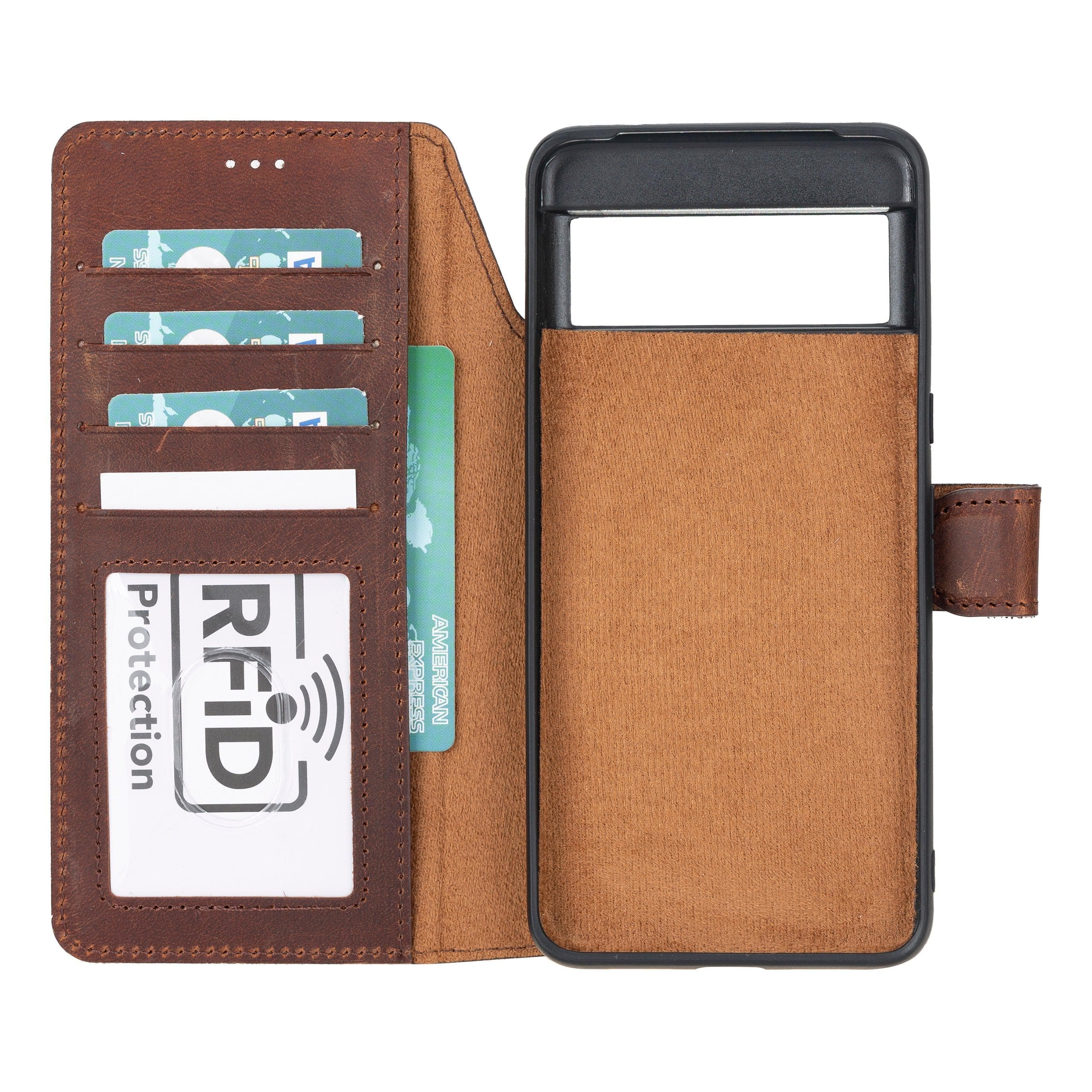 Magic Google Pixel 10 Detachable Leather Wallet Case Bouletta