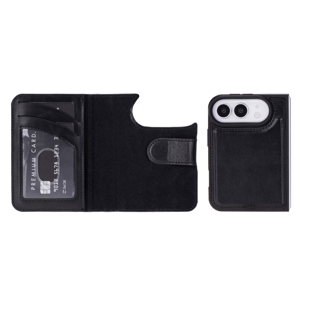Magic I Phone Duo Leather Detachable Wallet Case Bouletta