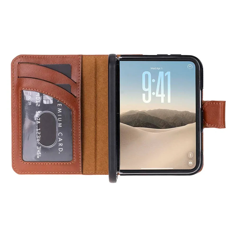 Magic I Phone Duo Leather Detachable Wallet Case Bouletta