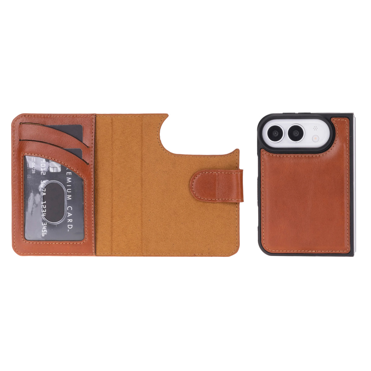 Magic I Phone Duo Leather Detachable Wallet Case Bouletta