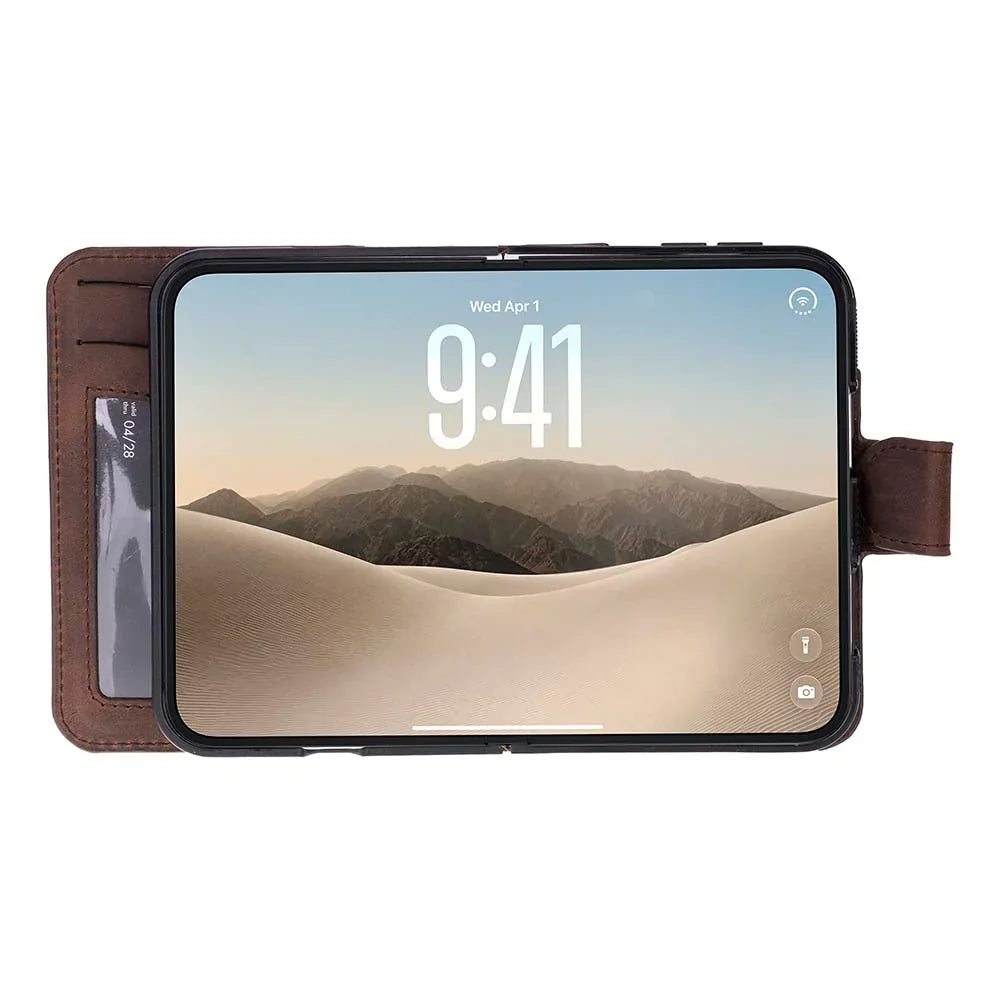 Magic I Phone Duo Leather Detachable Wallet Case Bouletta