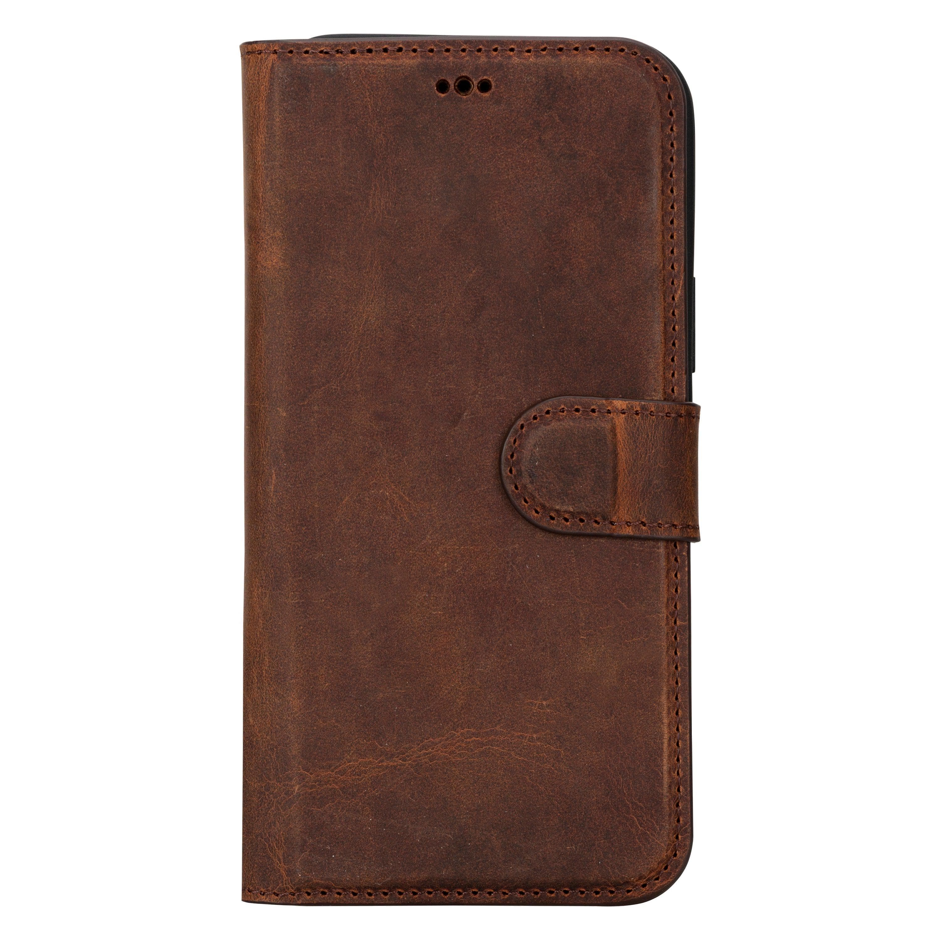 Magic iPhone 16 Detachable Genuine Leather Case Bouletta