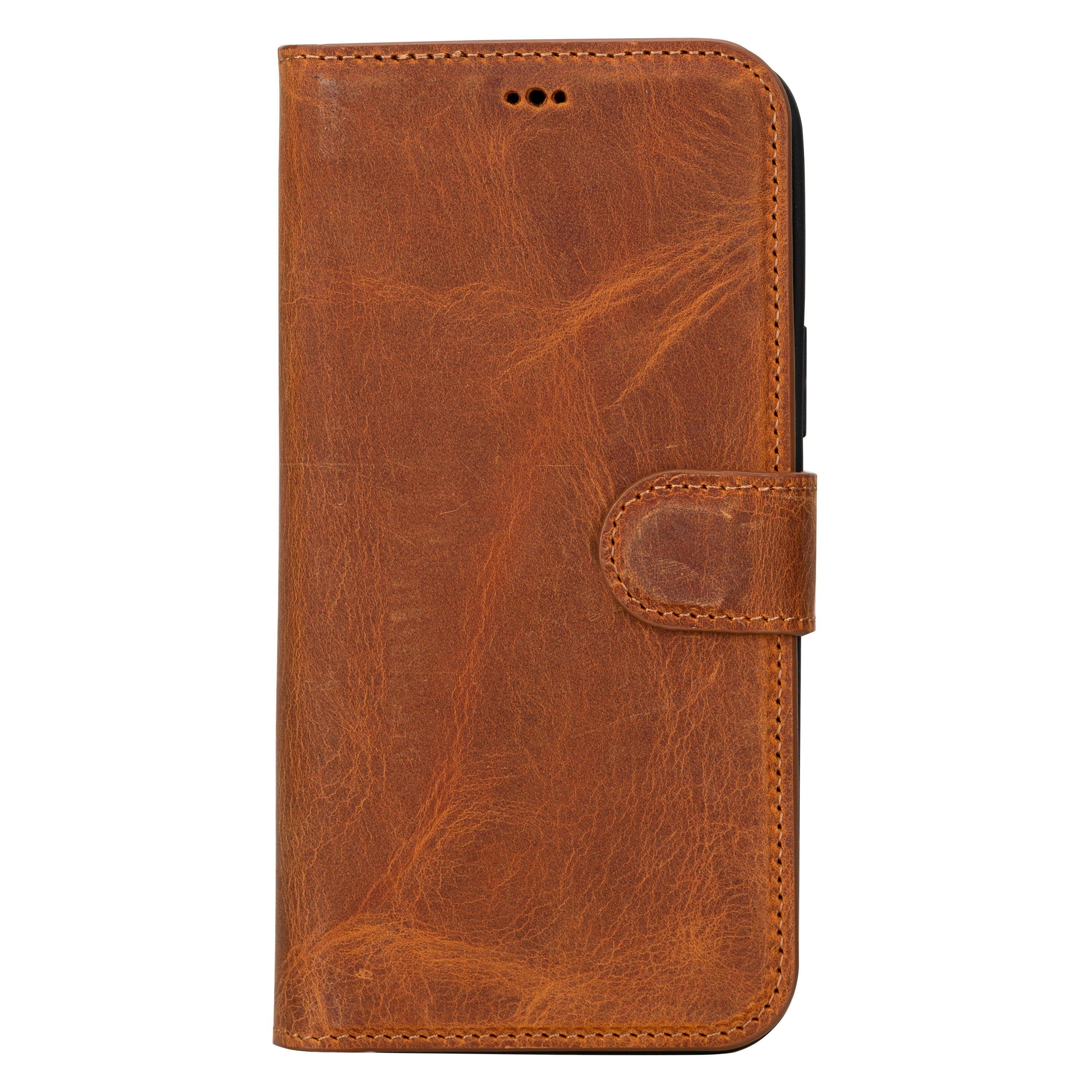 Magic iPhone 16 Plus Detachable Genuine Leather Case Bouletta