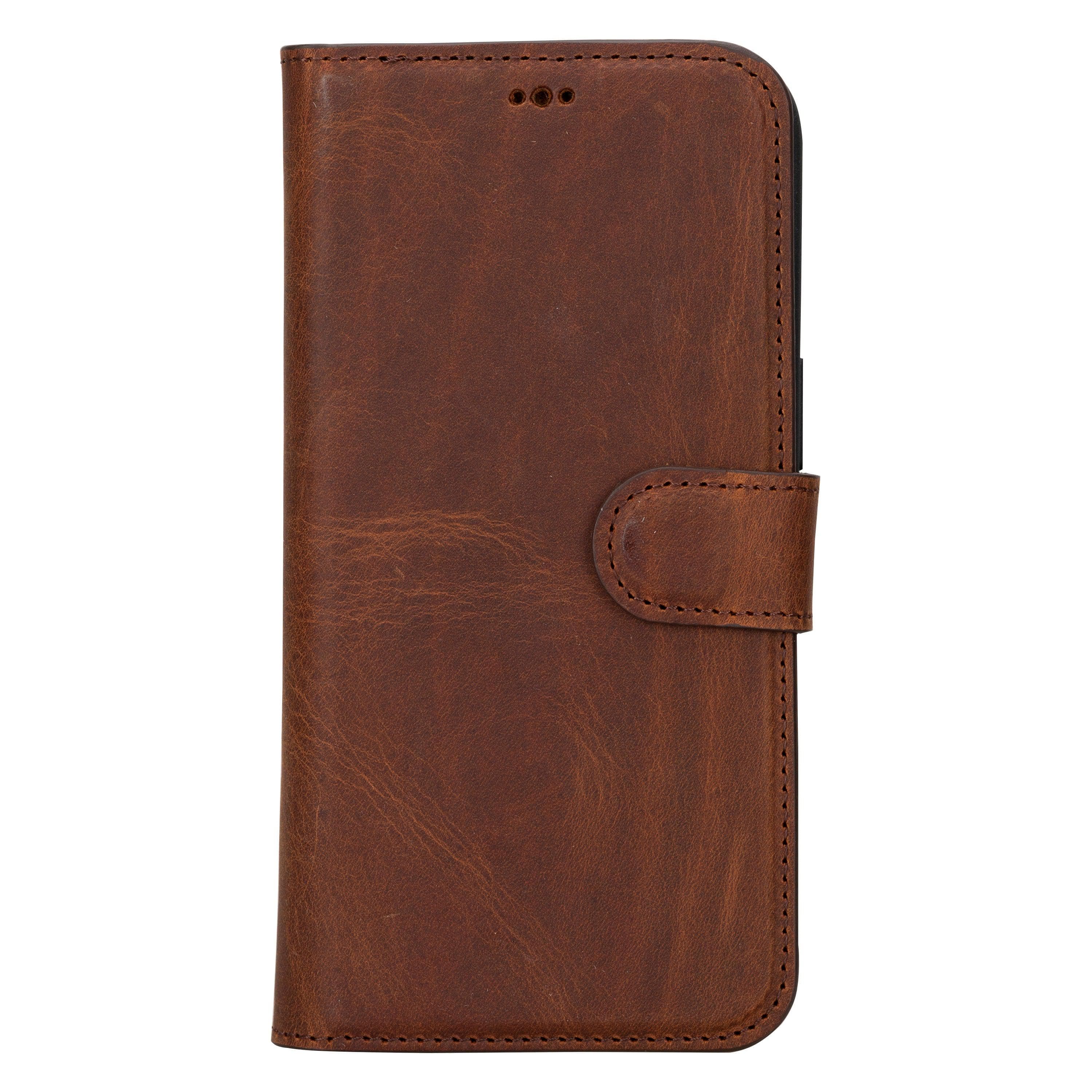 Magic iPhone 16 Pro Detachable Genuine Leather Case Bouletta