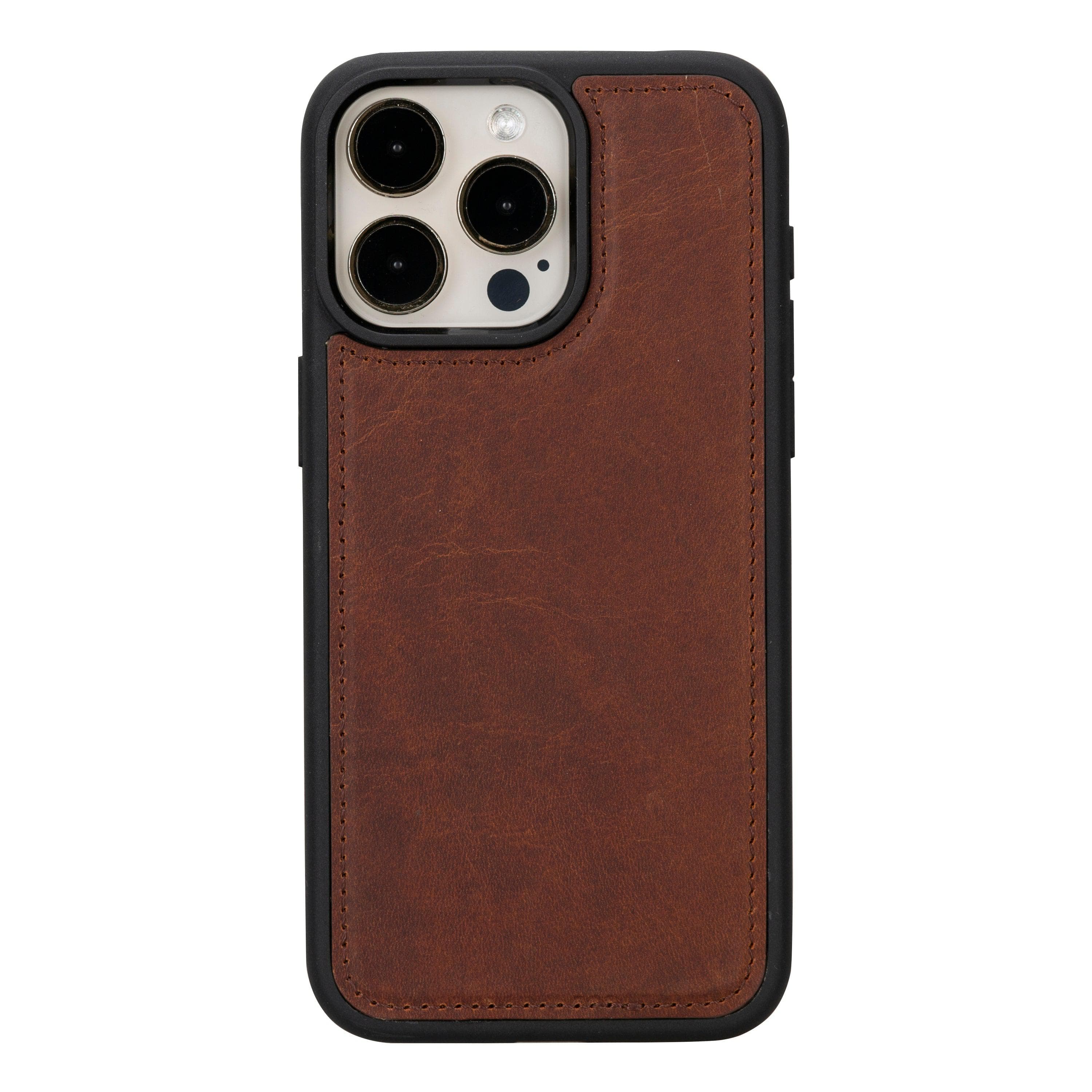 Magic iPhone 16 Pro Detachable Genuine Leather Case Bouletta