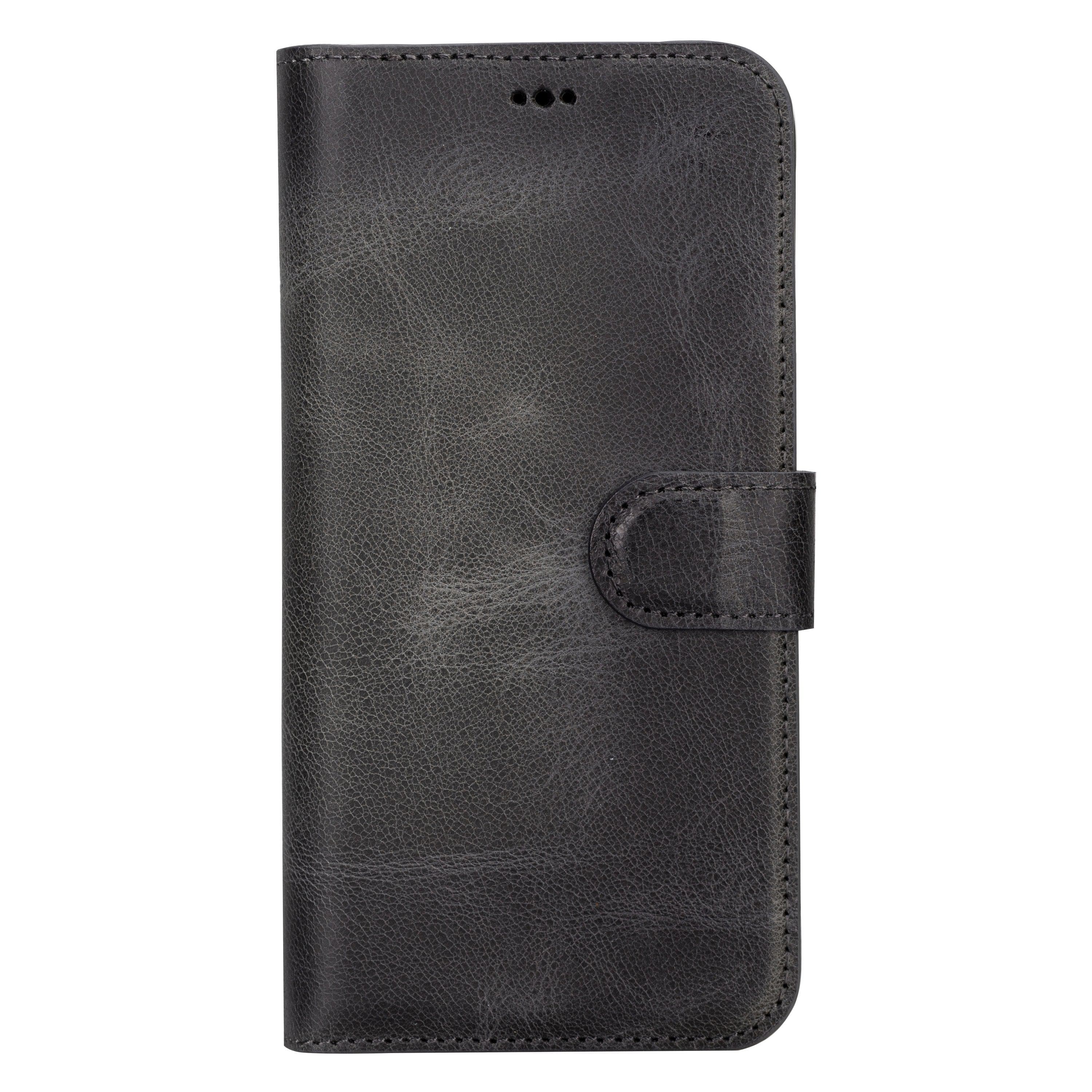 Magic iPhone 16 Pro Detachable Genuine Leather Case Bouletta