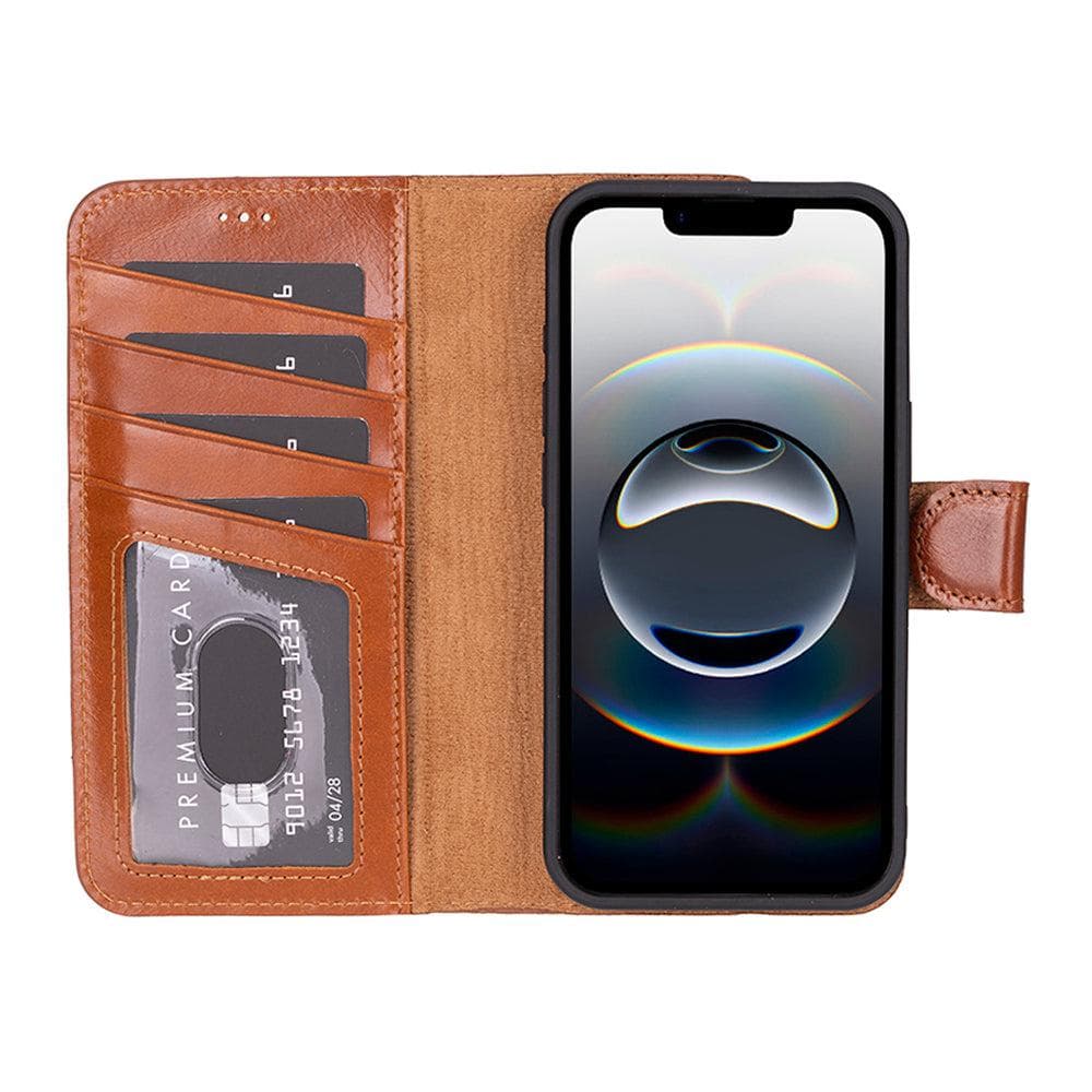 Magic iPhone 16e Leather Detachable Wallet Case Bouletta