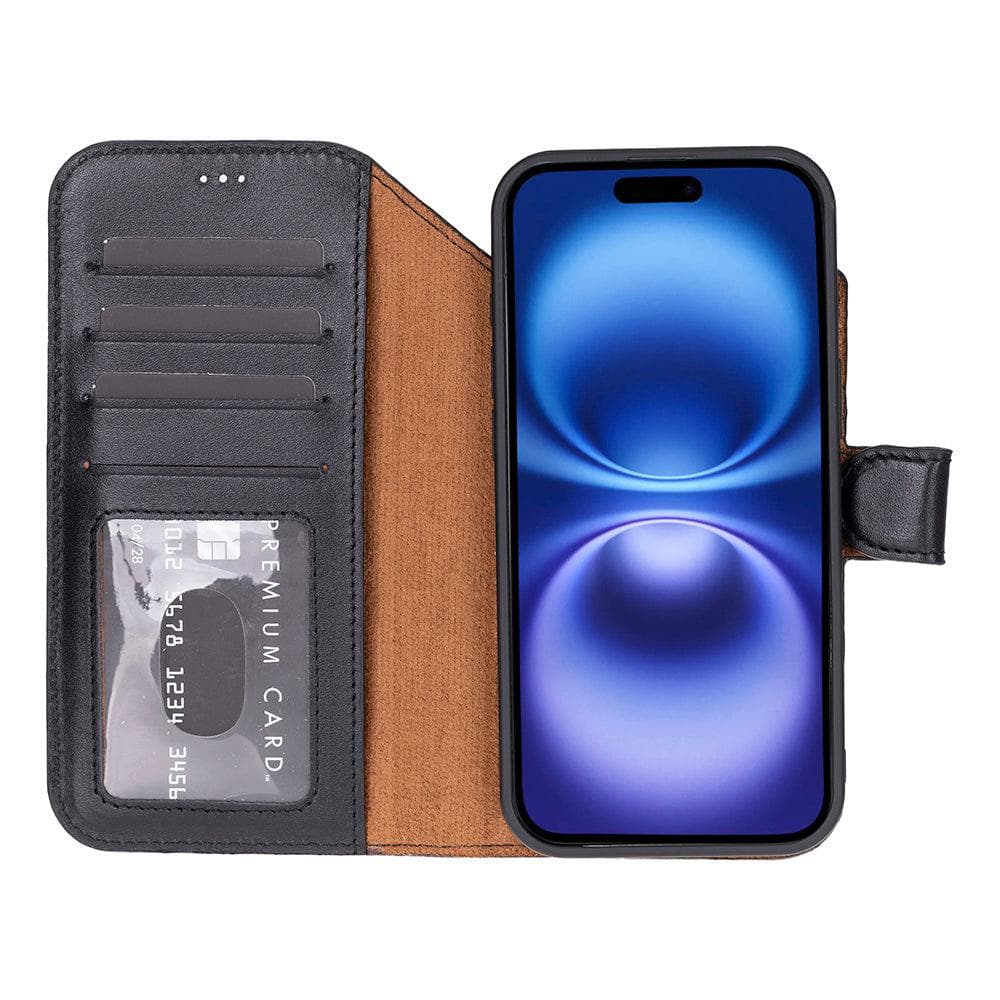 Magic iPhone 17 Air Detachable Leather Wallet Case Bouletta