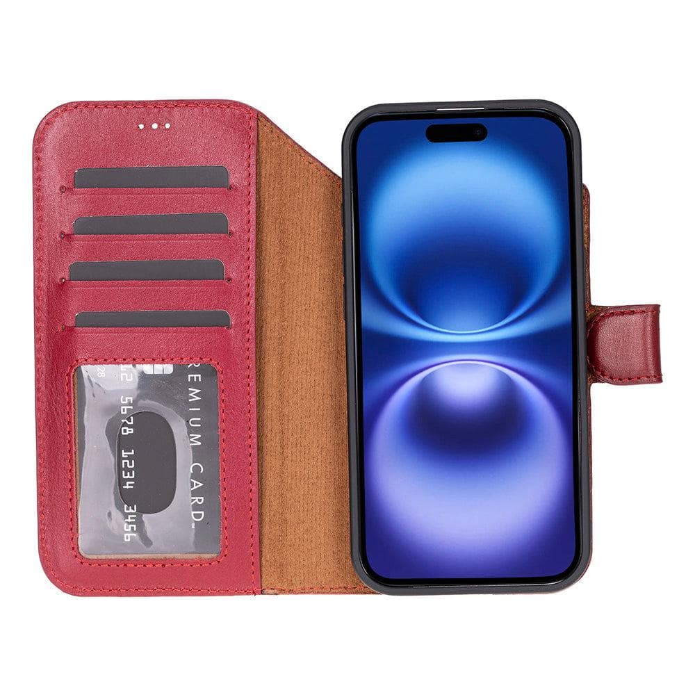 Magic iPhone 17 Air Detachable Leather Wallet Case Bouletta