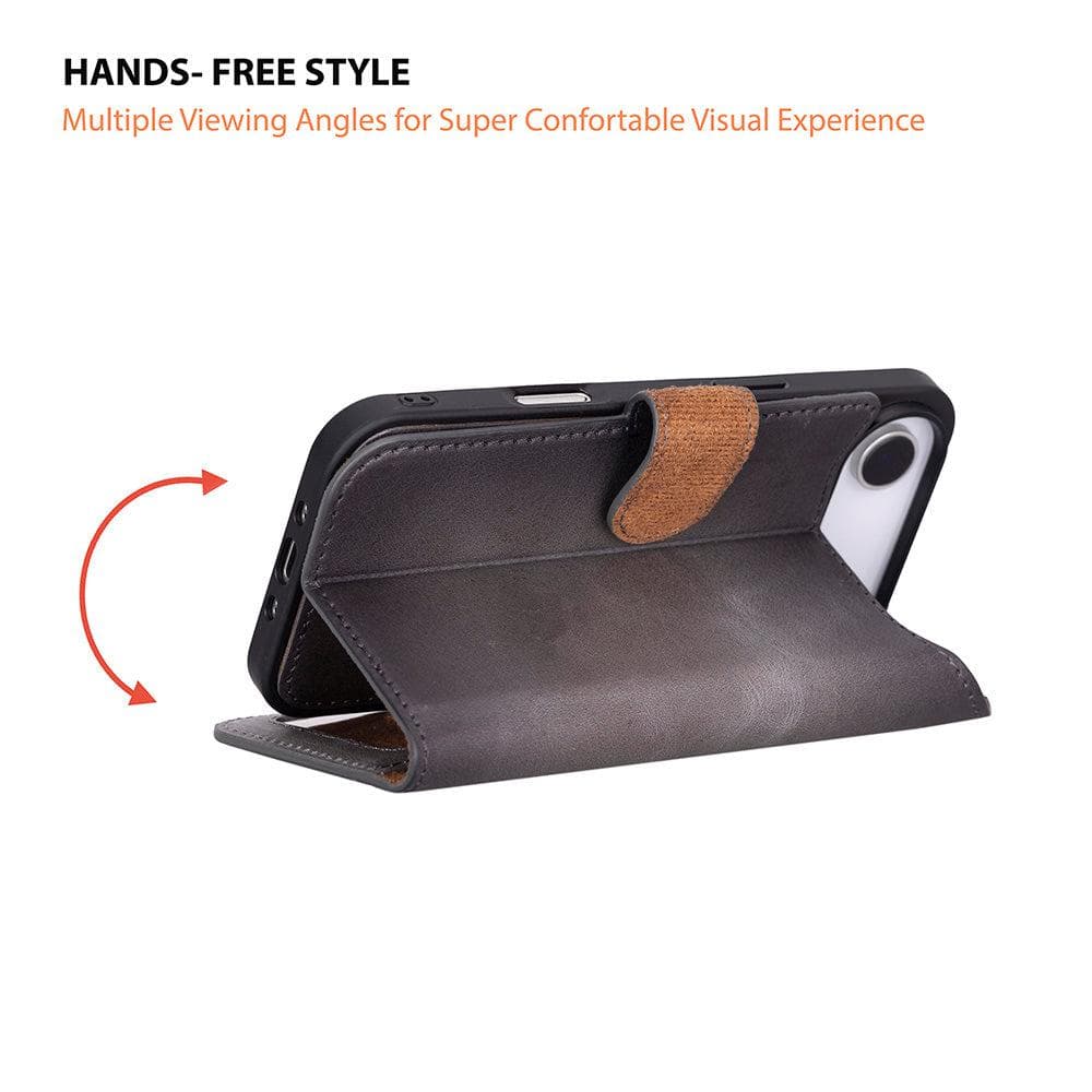 Magic iPhone 17 Air Detachable Leather Wallet Case Bouletta