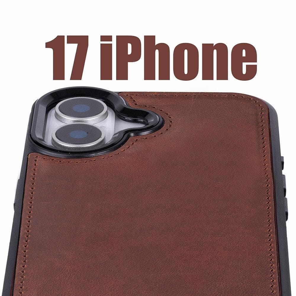 Magic iPhone 17 Detachable Leather Wallet Case Bouletta