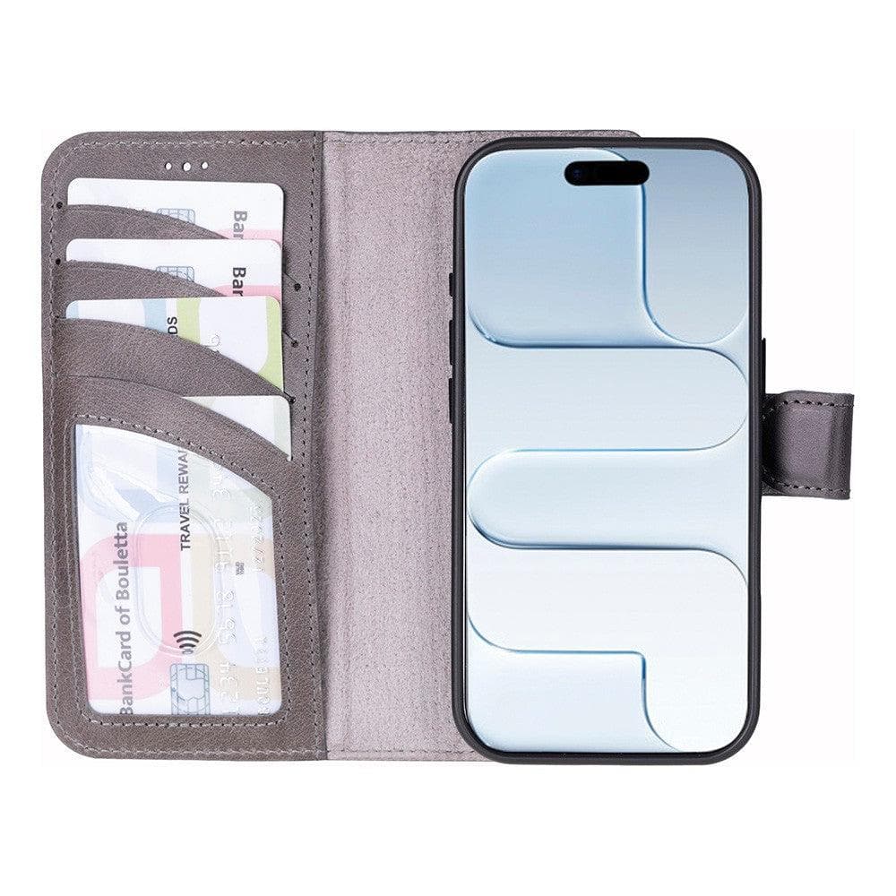 Magic iPhone 17 Detachable Leather Wallet Case Bouletta