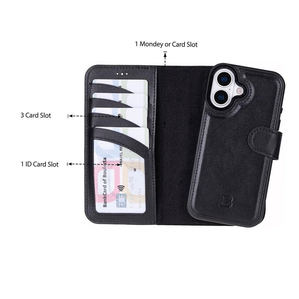 Magic iPhone 17 Detachable Leather Wallet Case Bouletta