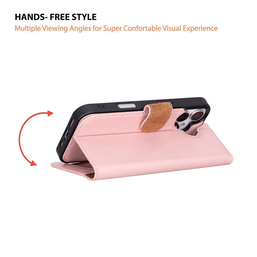 Magic iPhone 17 Leather Detachable Wallet Case Bouletta