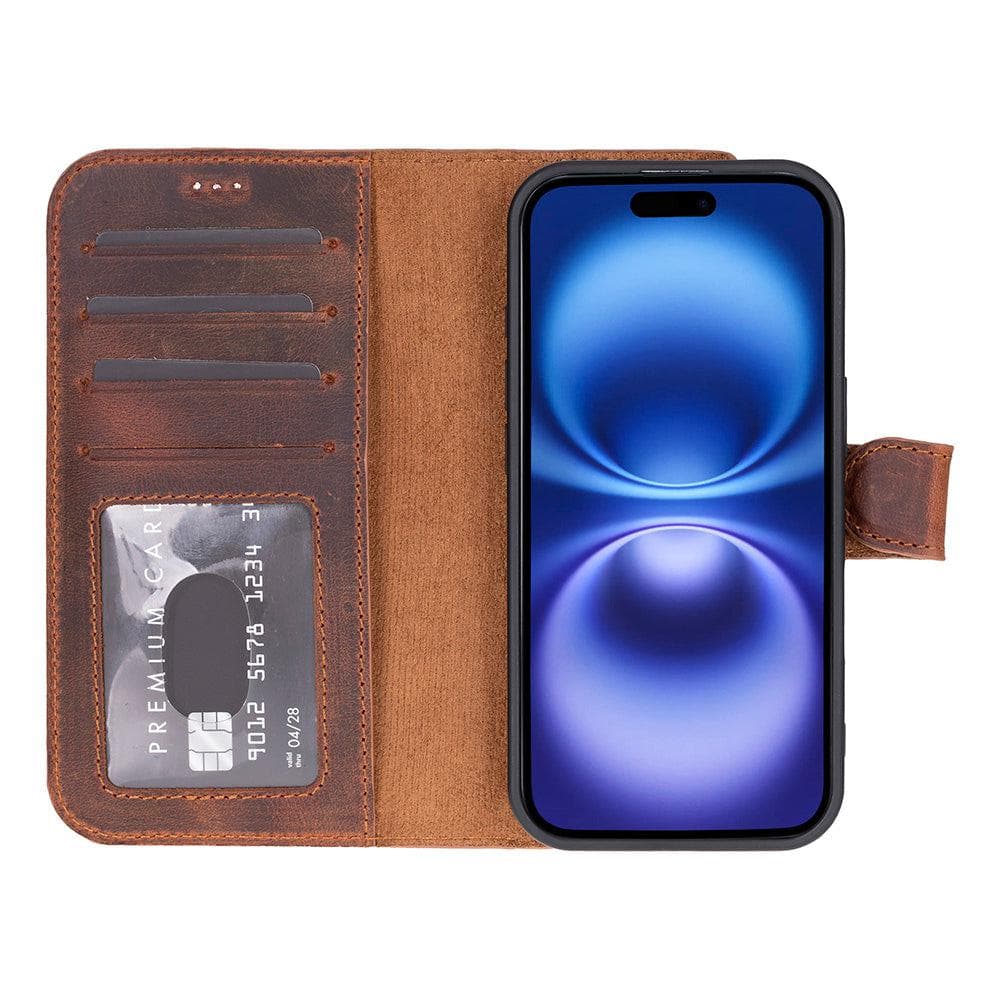 Magic iPhone 17 Leather Detachable Wallet Case Bouletta
