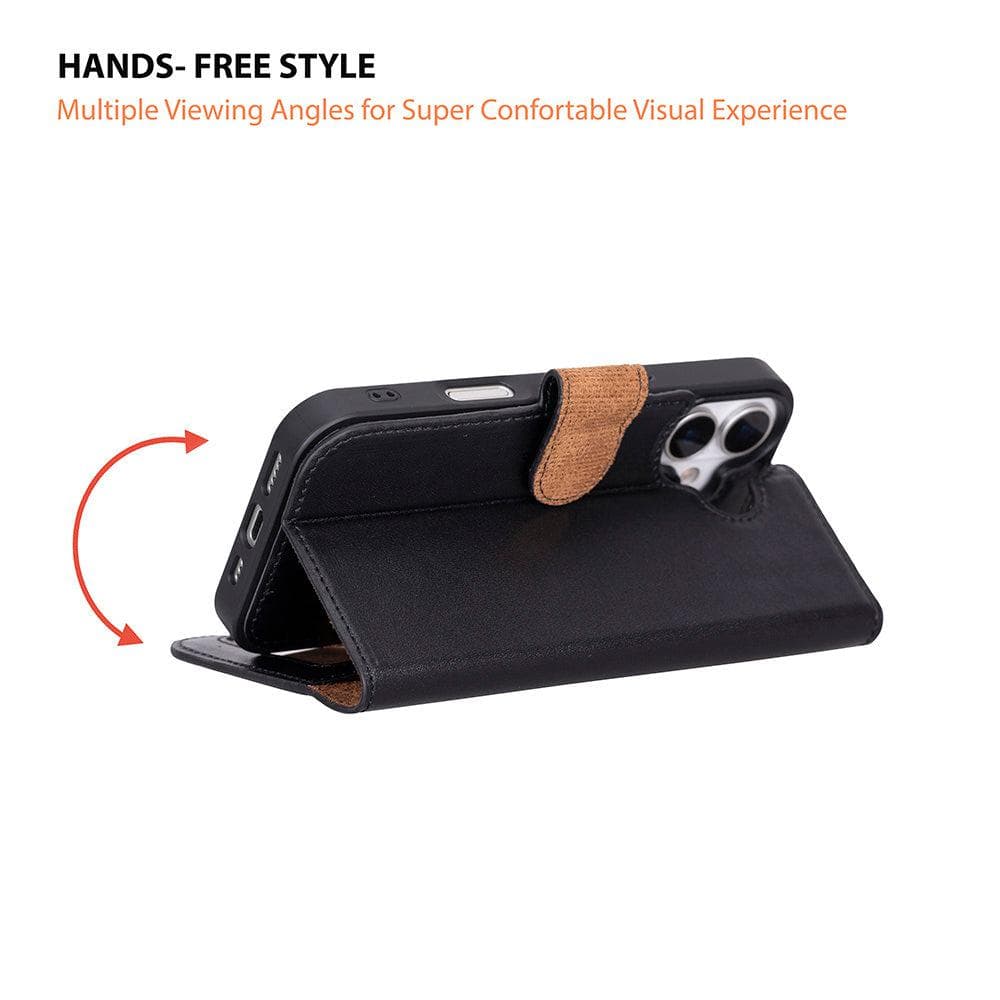 Magic iPhone 17 Leather Detachable Wallet Case Bouletta