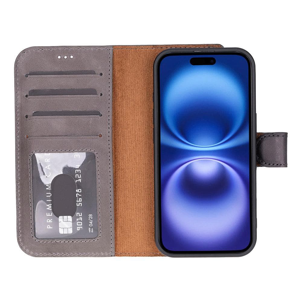 Magic iPhone 17 Leather Detachable Wallet Case Bouletta