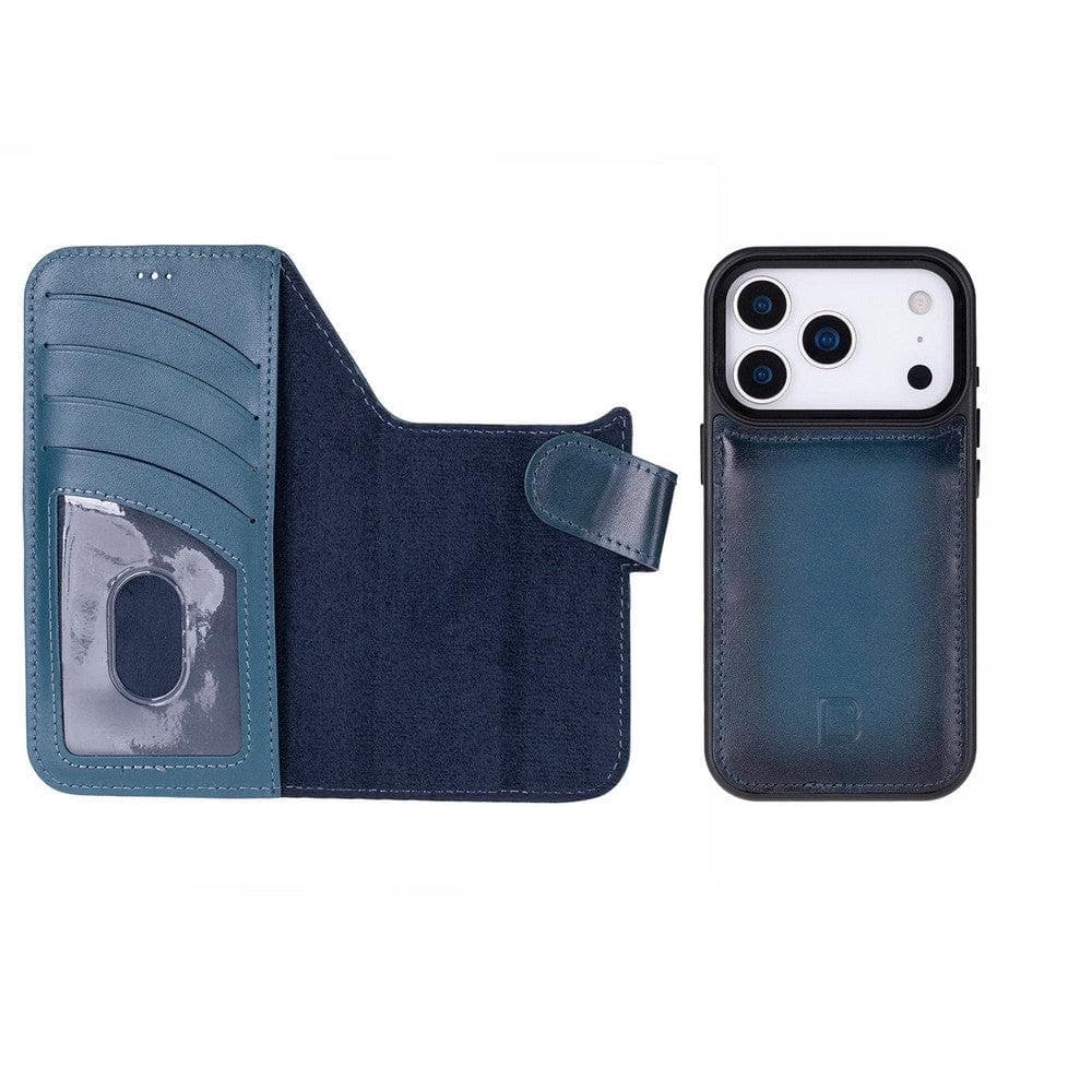 Magic iPhone 17 Pro Detachable Leather Wallet Case Bouletta