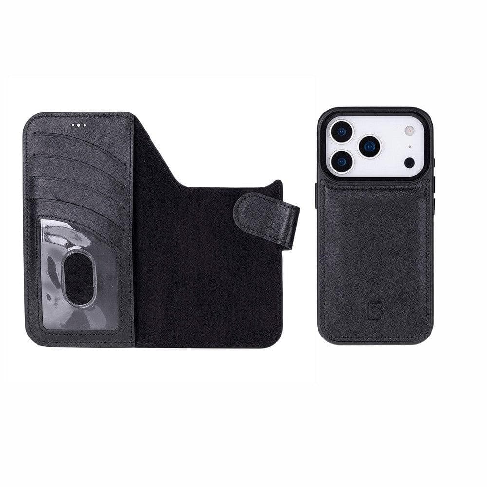 Magic iPhone 17 Pro Detachable Leather Wallet Case Bouletta
