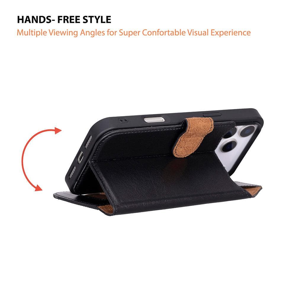 Magic iPhone 17 Pro Leather Detachable Wallet Case Bouletta