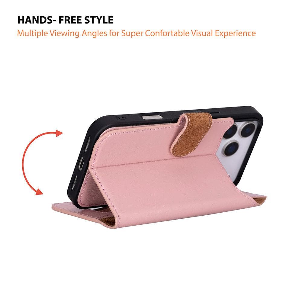 Magic iPhone 17 Pro Leather Detachable Wallet Case Bouletta