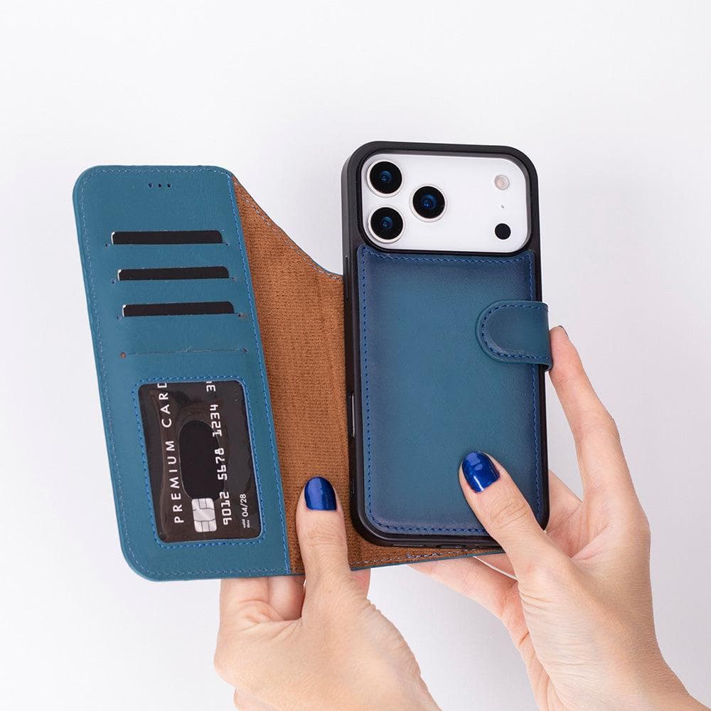 Magic iPhone 17 Pro Leather Detachable Wallet Case Bouletta