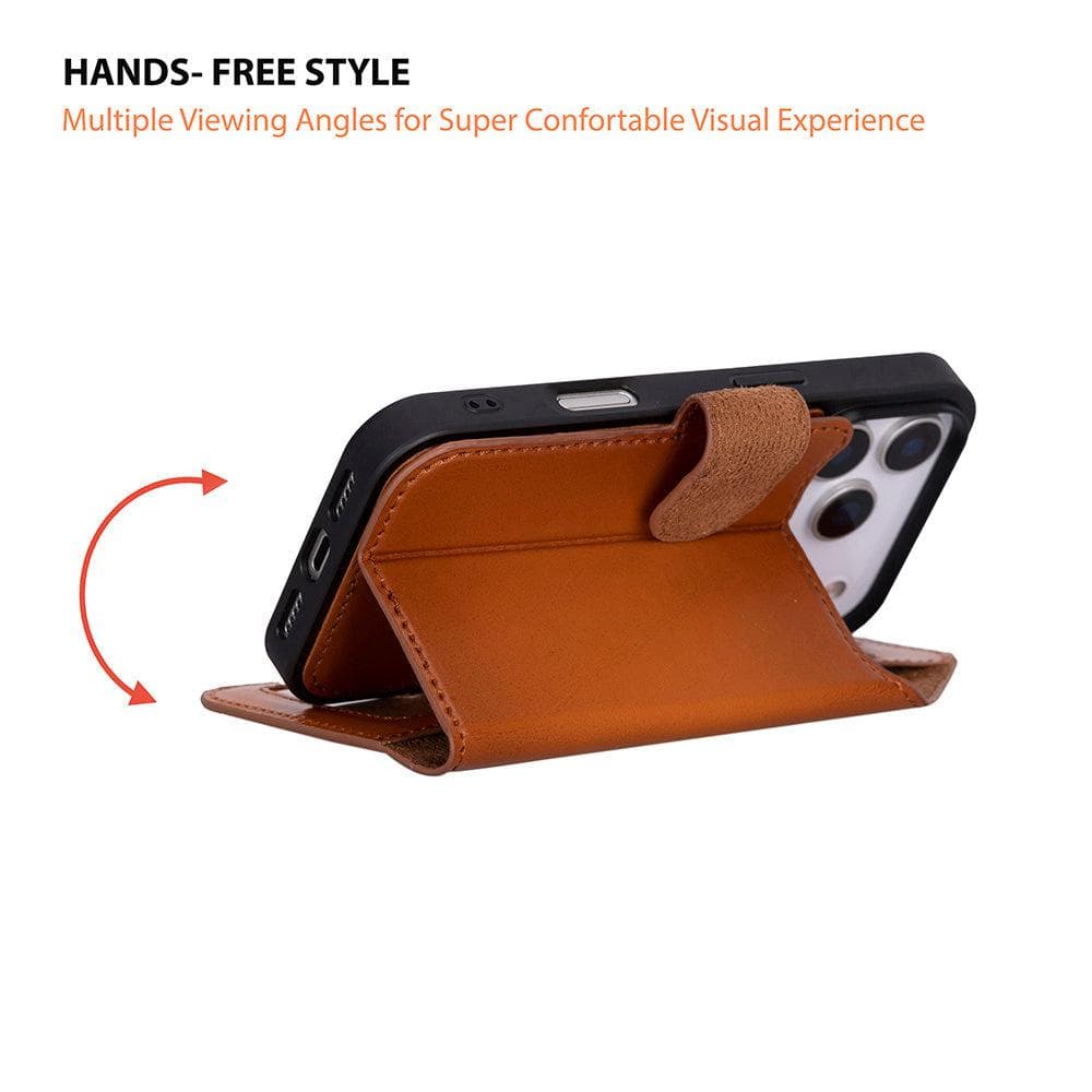 Magic iPhone 17 Pro Leather Detachable Wallet Case Bouletta