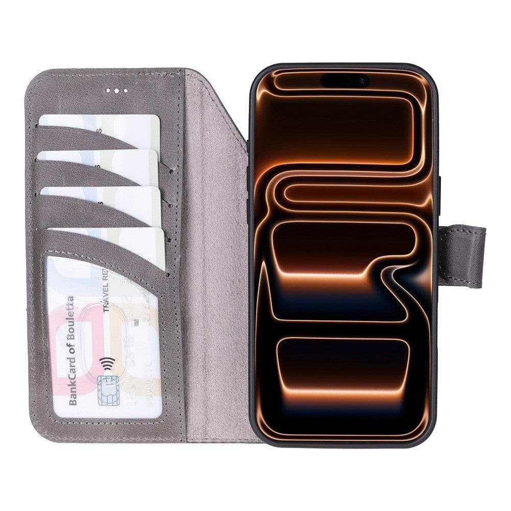 Magic iPhone 17 Pro Max Detachable Leather Wallet Case Bouletta