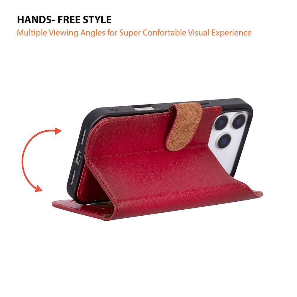 Magic iPhone 17 Pro Max Leather Detachable Wallet Case Bouletta