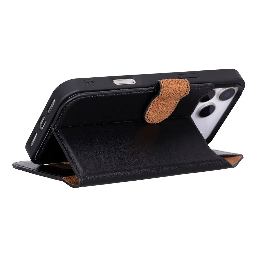 Magic iPhone 18 Pro Leather Detachable Wallet Case Bouletta