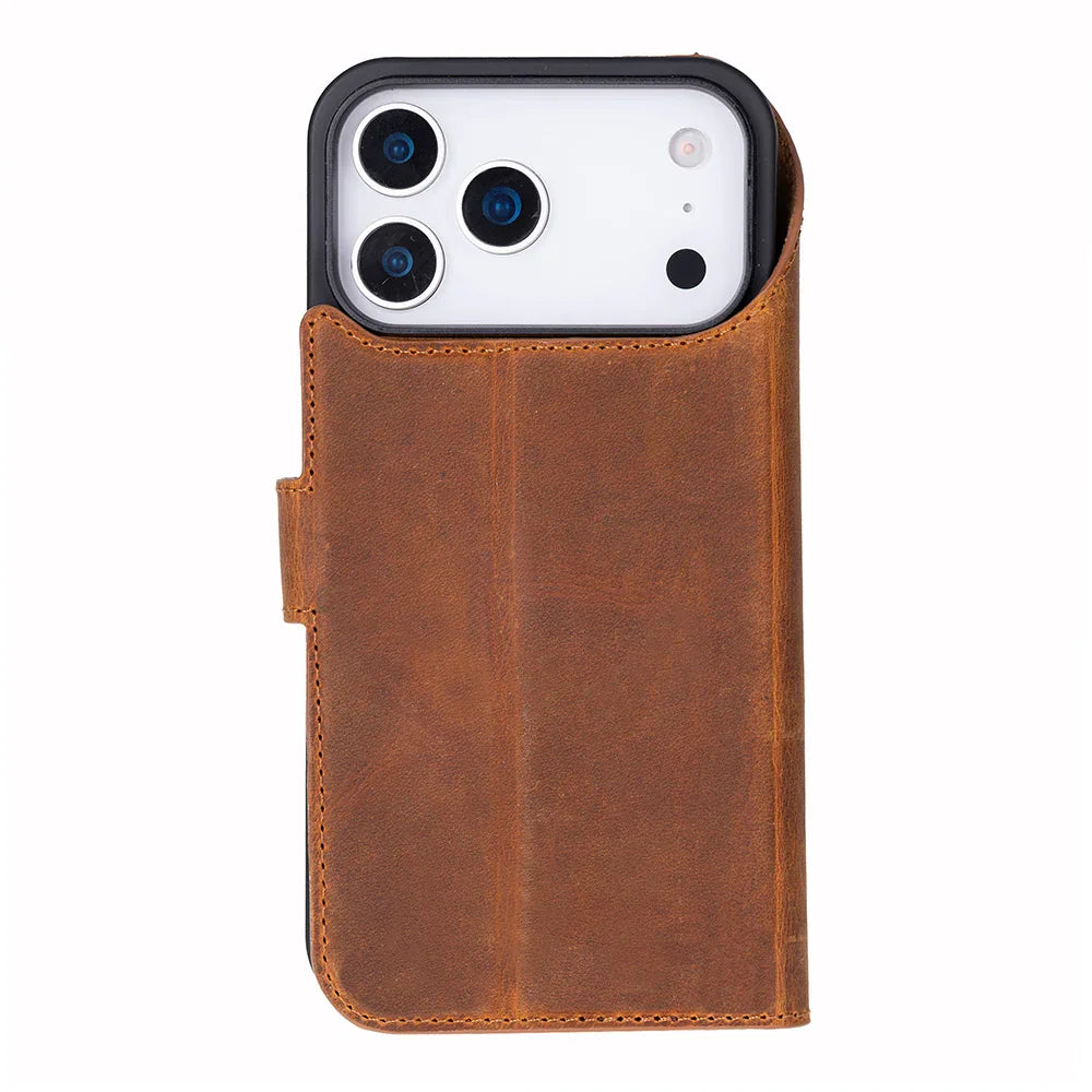 Magic iPhone 18 Pro Leather Detachable Wallet Case Bouletta