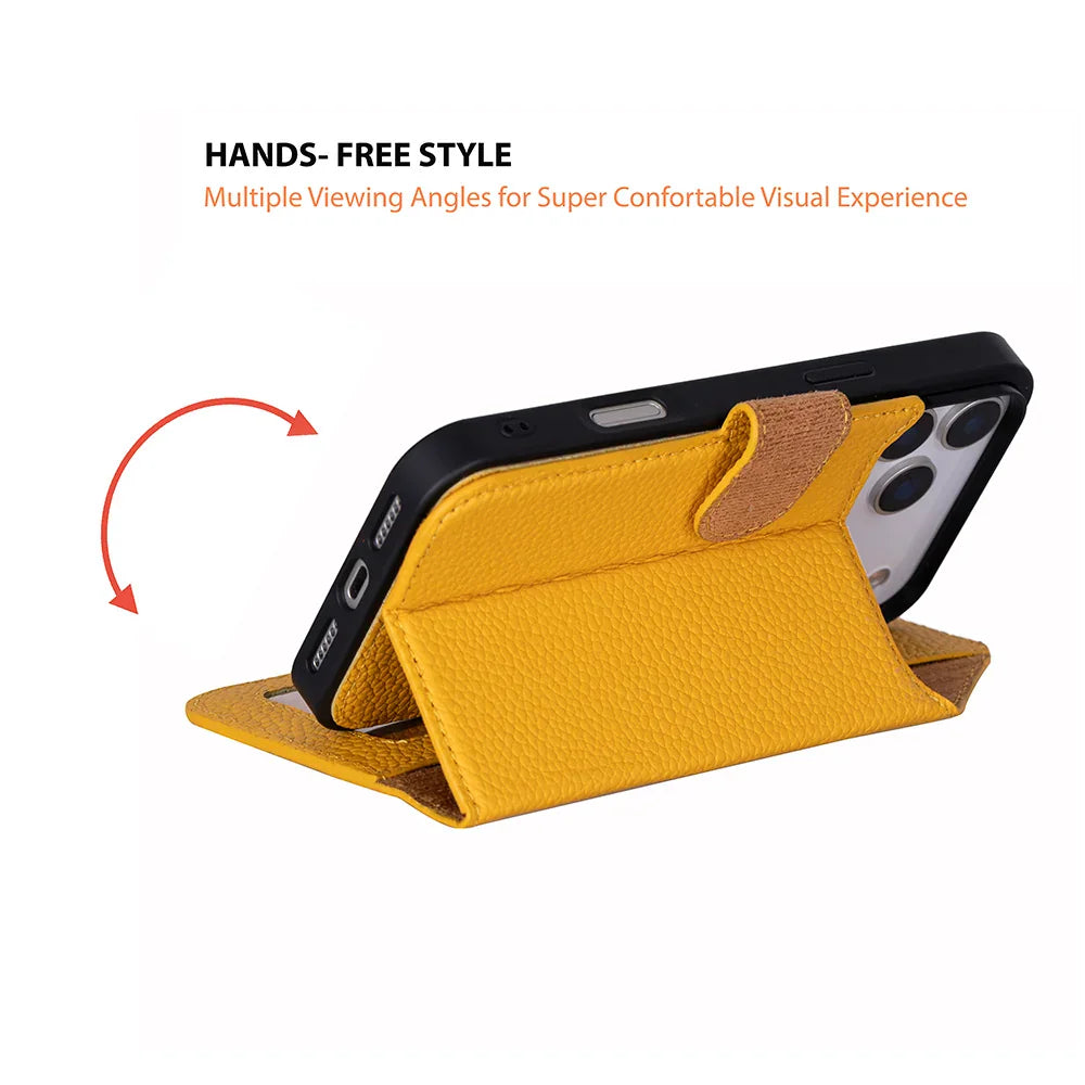 Magic iPhone 18 Pro Leather Detachable Wallet Case Bouletta