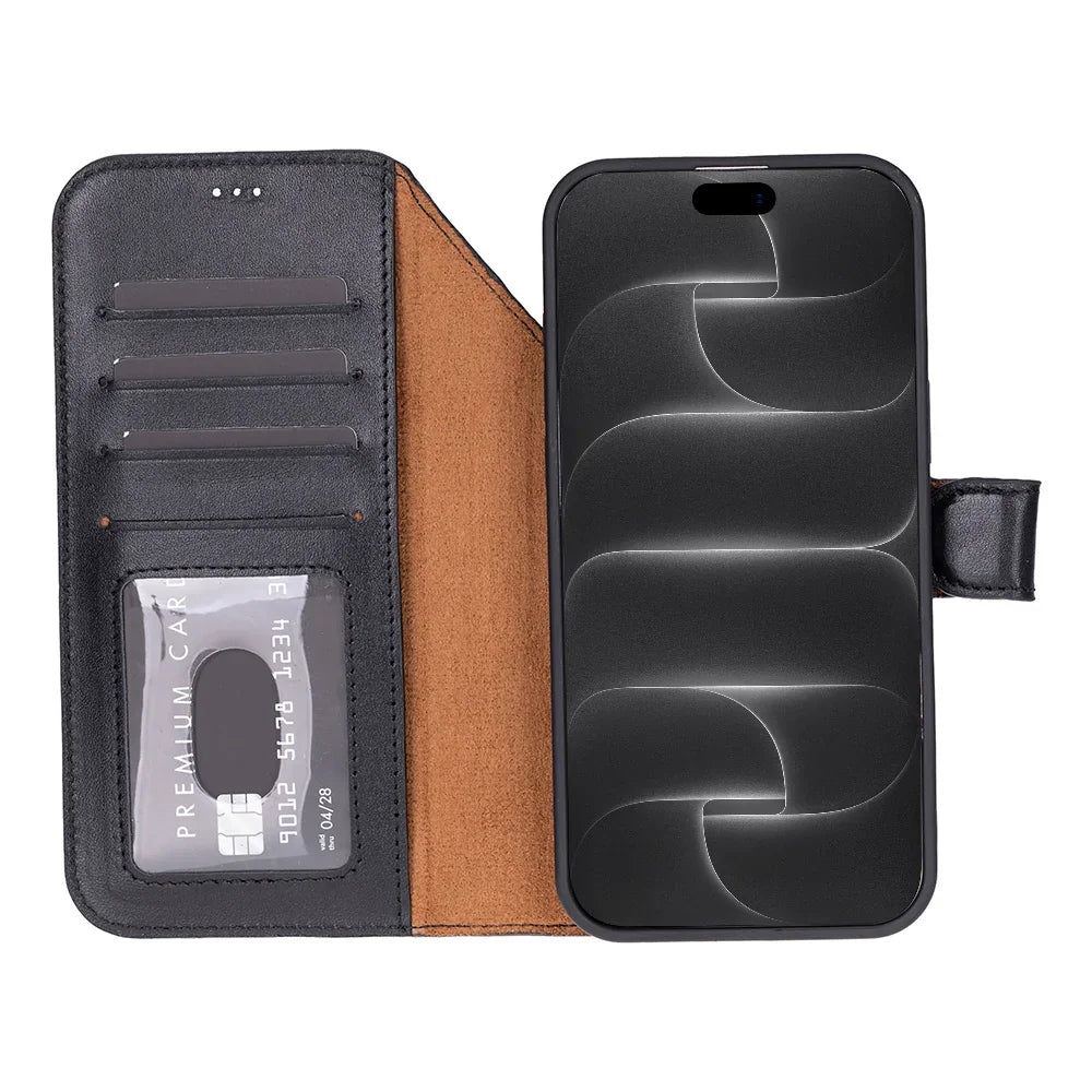 Magic iPhone 18 Pro Max Leather Detachable Wallet Case Bouletta