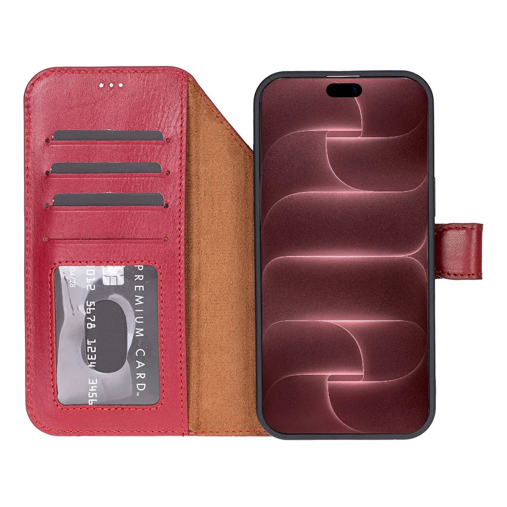 Magic iPhone 18 Pro Max Leather Detachable Wallet Case Bouletta