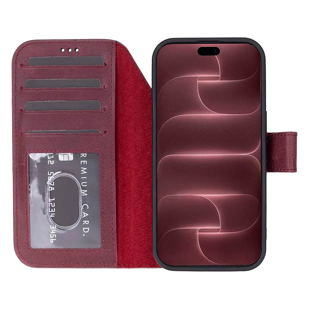 Magic iPhone 18 Pro Max Leather Detachable Wallet Case Bouletta