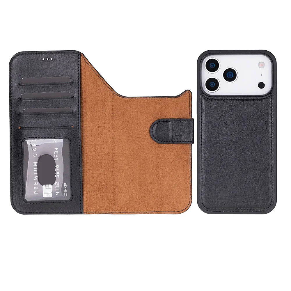 Magic iPhone 18 Pro Max Leather Detachable Wallet Case Bouletta
