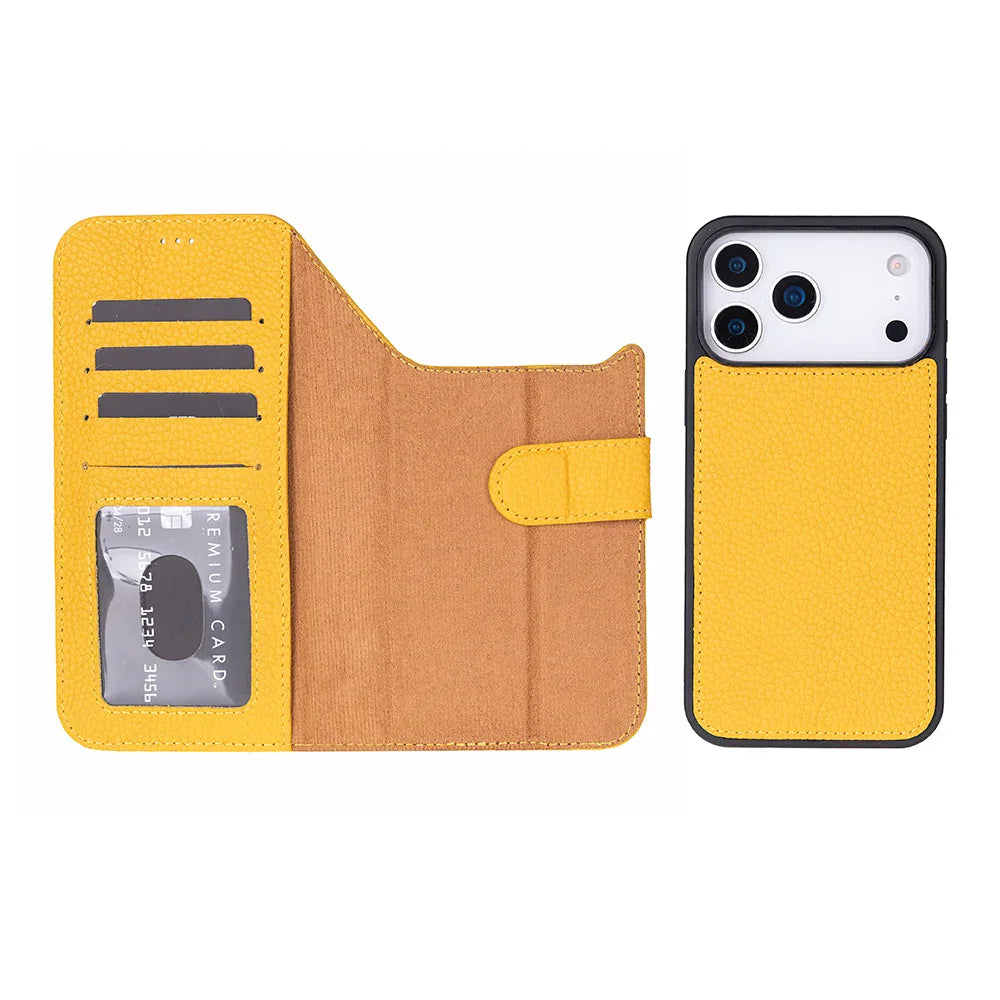 Magic iPhone 18 Pro Max Leather Detachable Wallet Case Bouletta