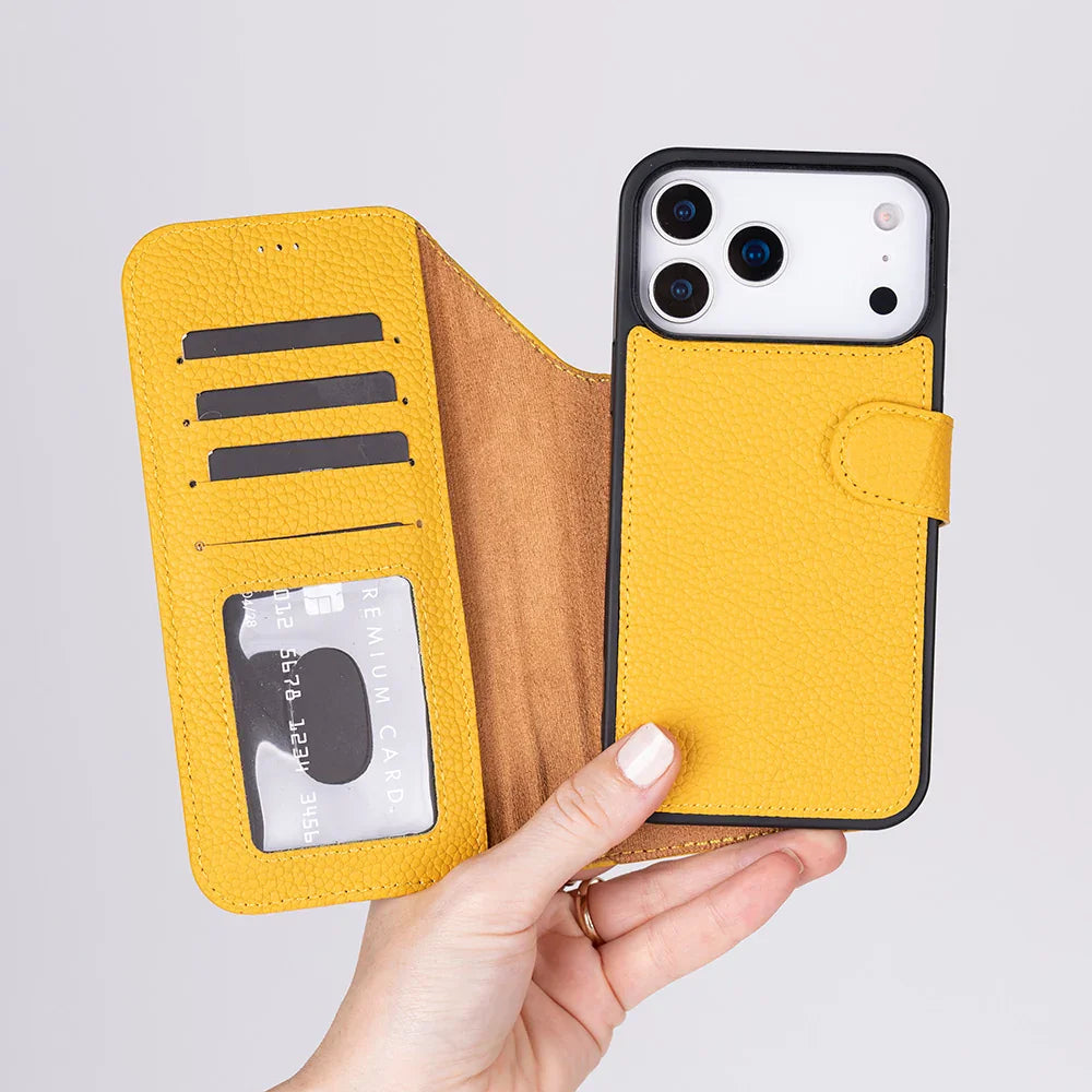 Magic iPhone 18 Pro Max Leather Detachable Wallet Case Bouletta